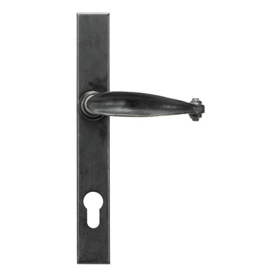 From The Anvil 45593 - External Beeswax Cottage Slimline Lever Espag. Lock Set  #finish_beeswax-external