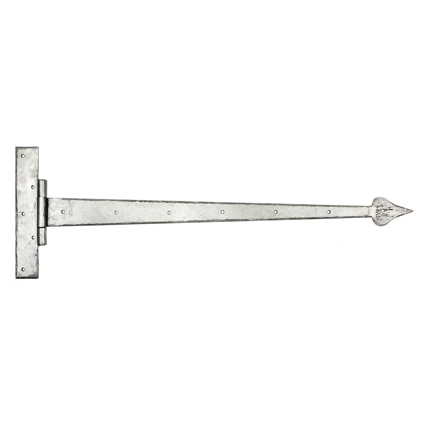 From The Anvil 45597 - Pewter 36" Barn Door T Hinge (pair) #finish_pewter-patina