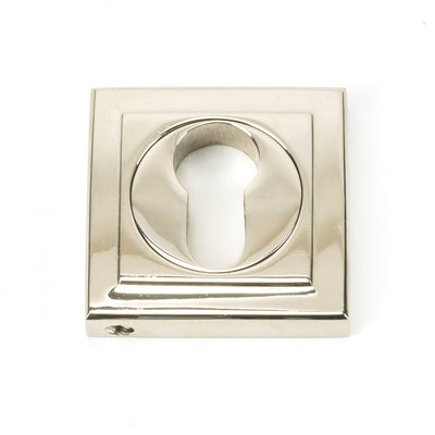 From The Anvil 45687 - Polished Chrome Round Escutcheon (Plain) #finish_polished-nickel