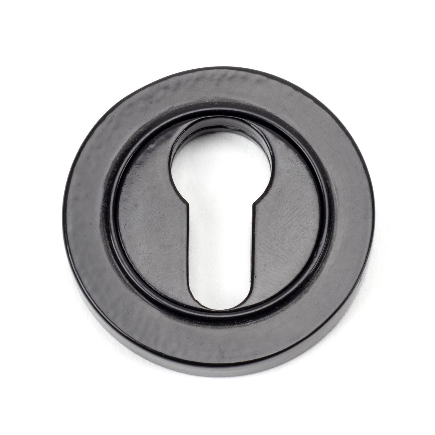 From The Anvil 49539 - Matt Black Round Escutcheon (Square) #finish_black