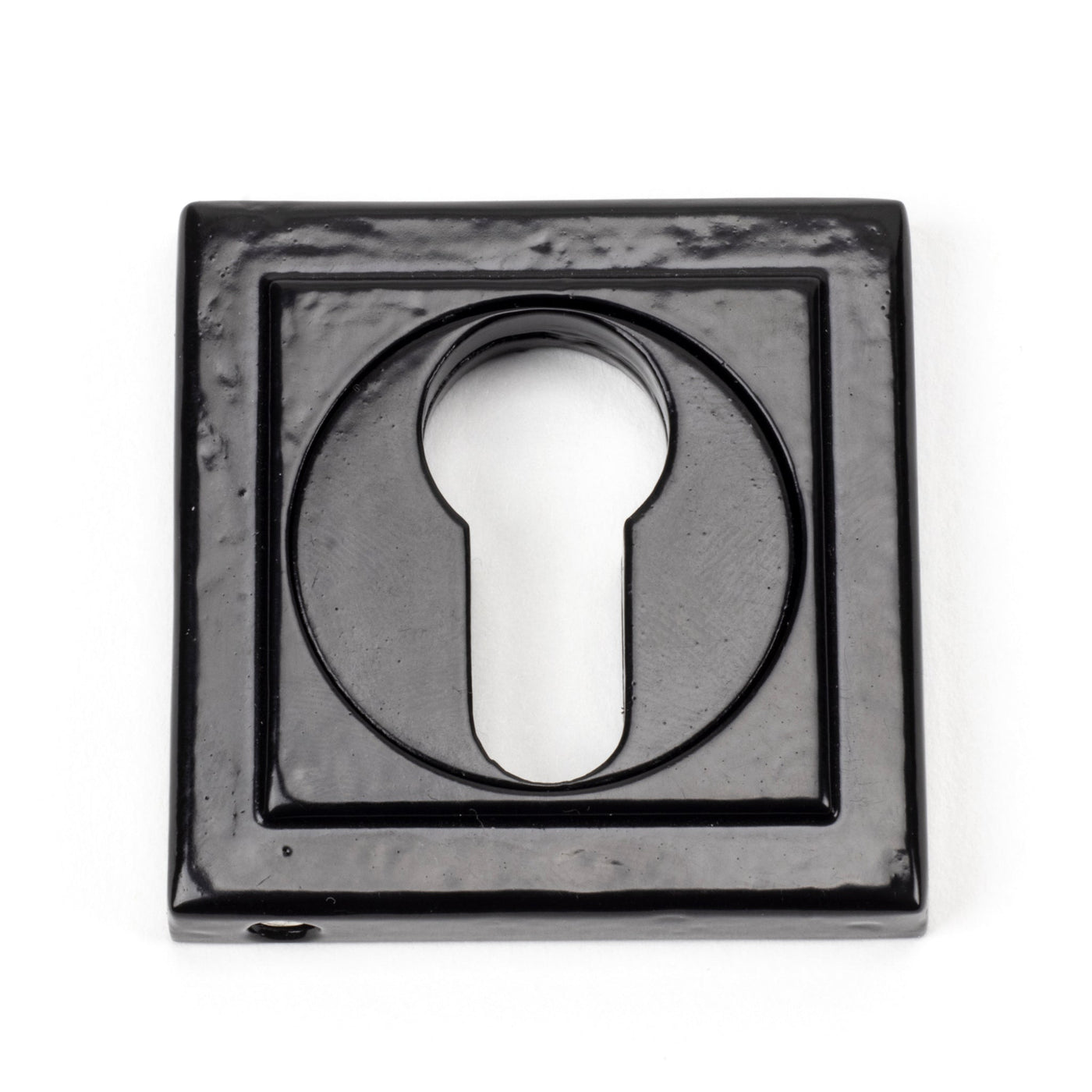 From The Anvil 49539 - Matt Black Round Escutcheon (Square) #finish_black