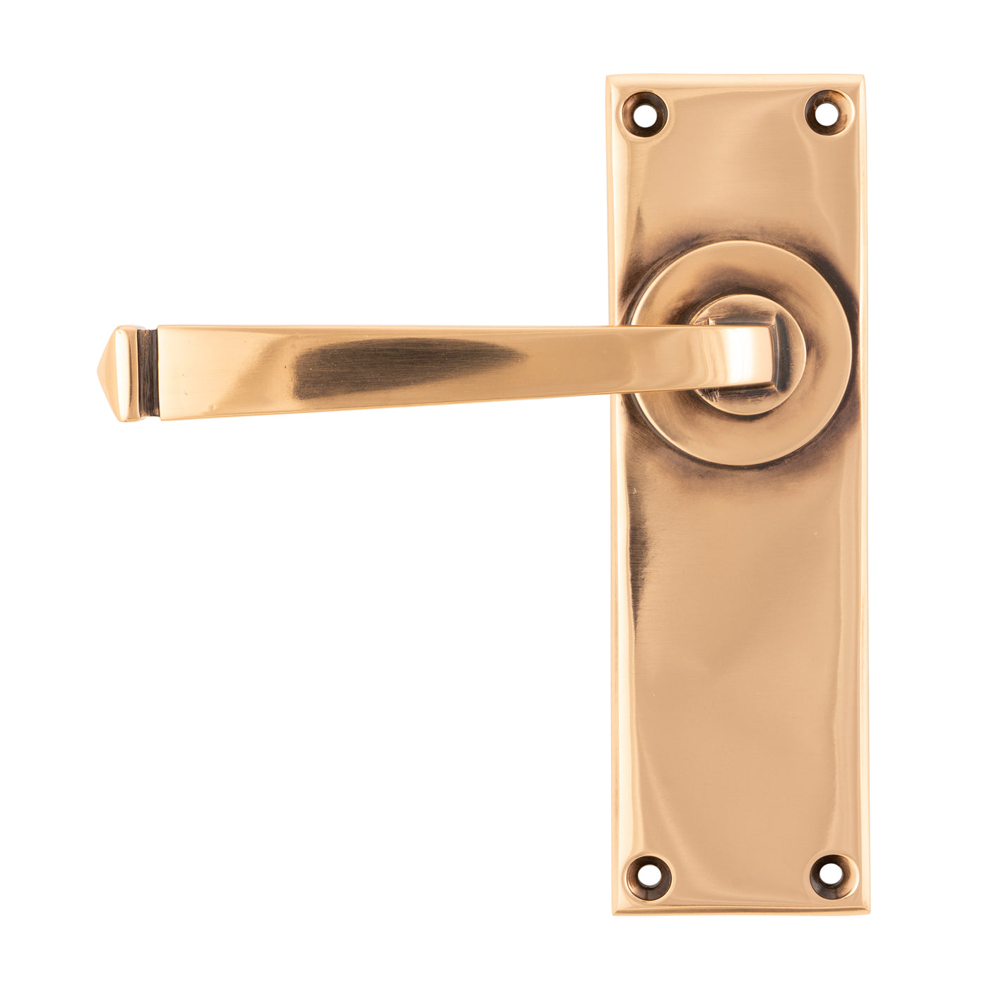 From The Anvil 45788 - Polished Bronze Avon Lever Latch Set #finish_polished-bronze