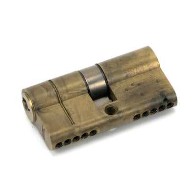 From The Anvil 45803 - Aged Brass 30/30 5pin Euro Cylinder #finish_aged-brass