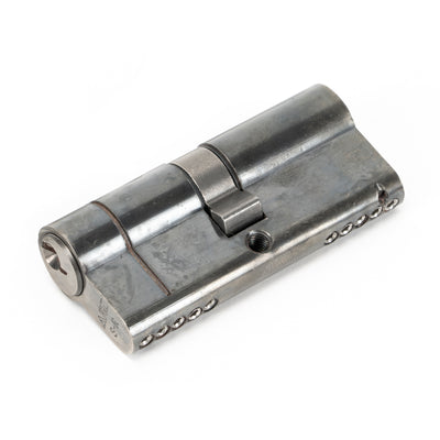 From The Anvil 45806 - Pewter 35/35 5pin Euro Cylinder #finish_pewter-patina