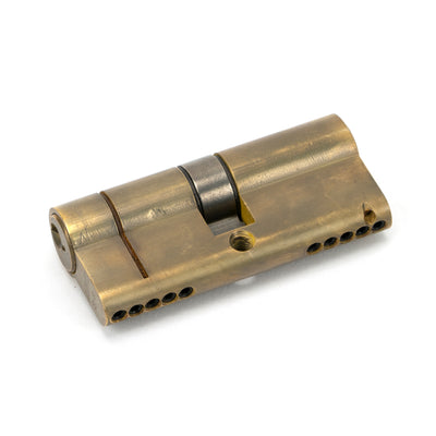 From The Anvil 45807 - Aged Brass 35/35 5pin Euro Cylinder #finish_aged-brass