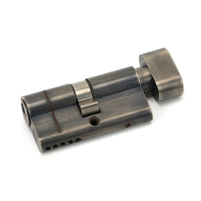 From The Anvil 45842 - Pewter 30/30 5pin Euro Cylinder/Thumbturn #finish_pewter-patina