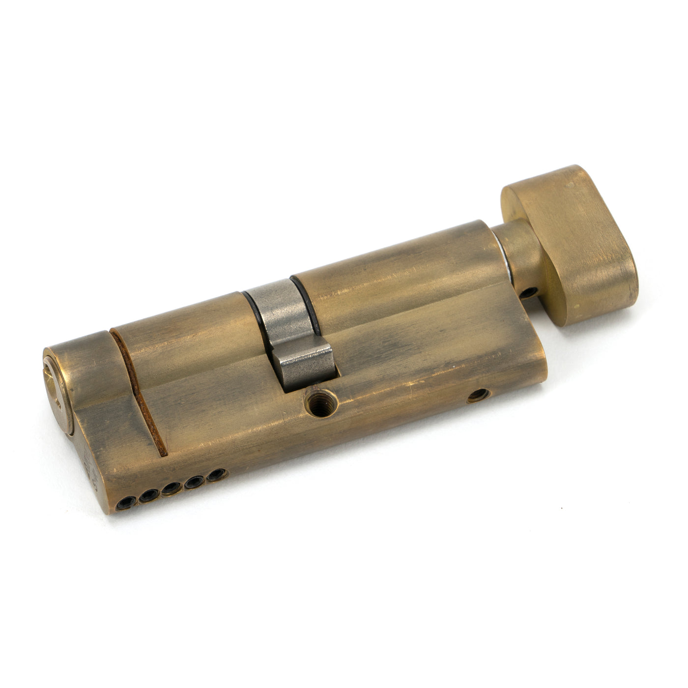 From The Anvil 45851 - Aged Brass 40/40 5pin Euro Cylinder/Thumbturn #finish_aged-brass