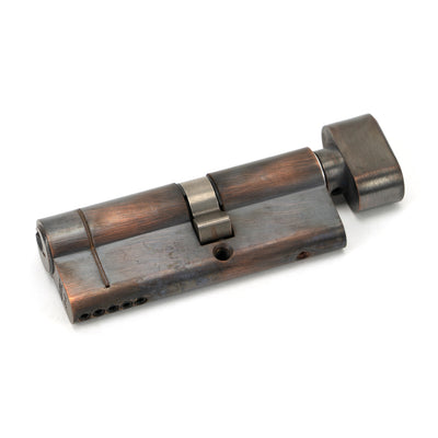 From The Anvil 45852 - Aged Bronze 35T/45 5pin Euro Cylinder/Thumbturn #finish_aged-bronze