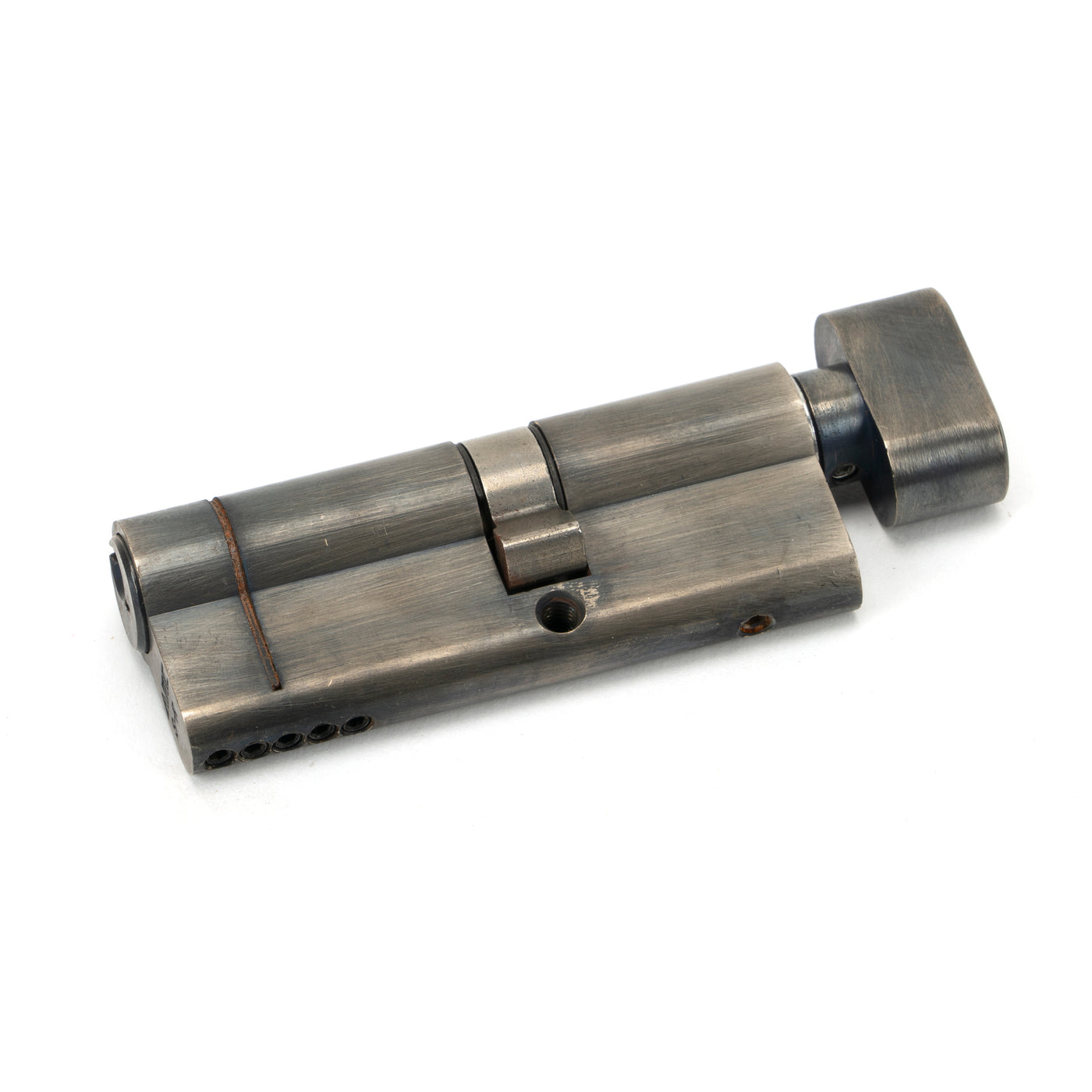 From The Anvil 45854 - Pewter 35T/45 5pin Euro Cylinder/Thumbturn #finish_pewter-patina