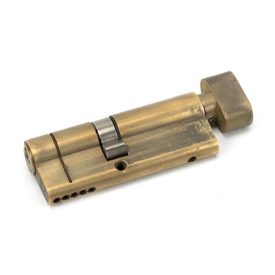 From The Anvil 45859 - Aged Brass 35/45T 5pin Euro Cylinder/Thumbturn #finish_aged-brass