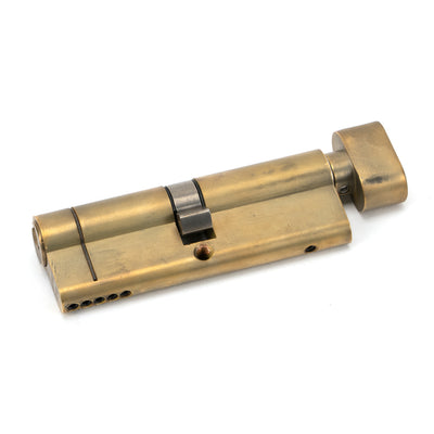 From The Anvil 45863 - Aged Brass 45/45 5pin Euro Cylinder/Thumbturn #finish_aged-brass