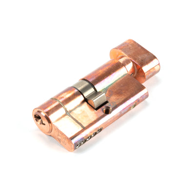 From The Anvil 45865 - Polished Bronze 30/30 5pin Euro Cylinder/Thumbturn KA #finish_polished-bronze