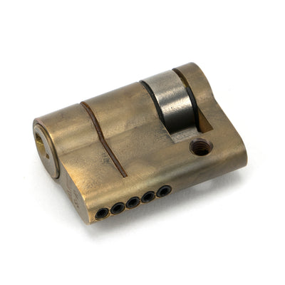 From The Anvil 45879 - Aged Brass 30/10 5pin Single Cylinder #finish_aged-brass