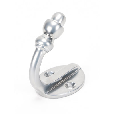 From The Anvil 45910 - Satin Chrome Coat Hook  #finish_satin-chrome