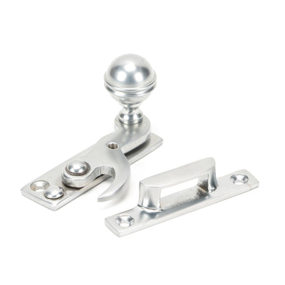 From The Anvil 45941 - Satin Chrome Prestbury Sash Hook Fastener  #finish_satin-chrome