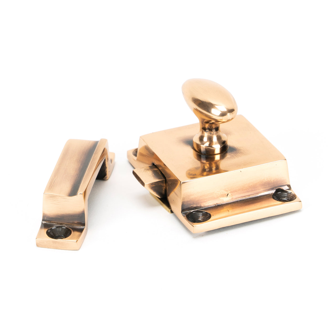 From The Anvil 46050 - Polished Bronze Cabinet Latch #finish_polished-bronze