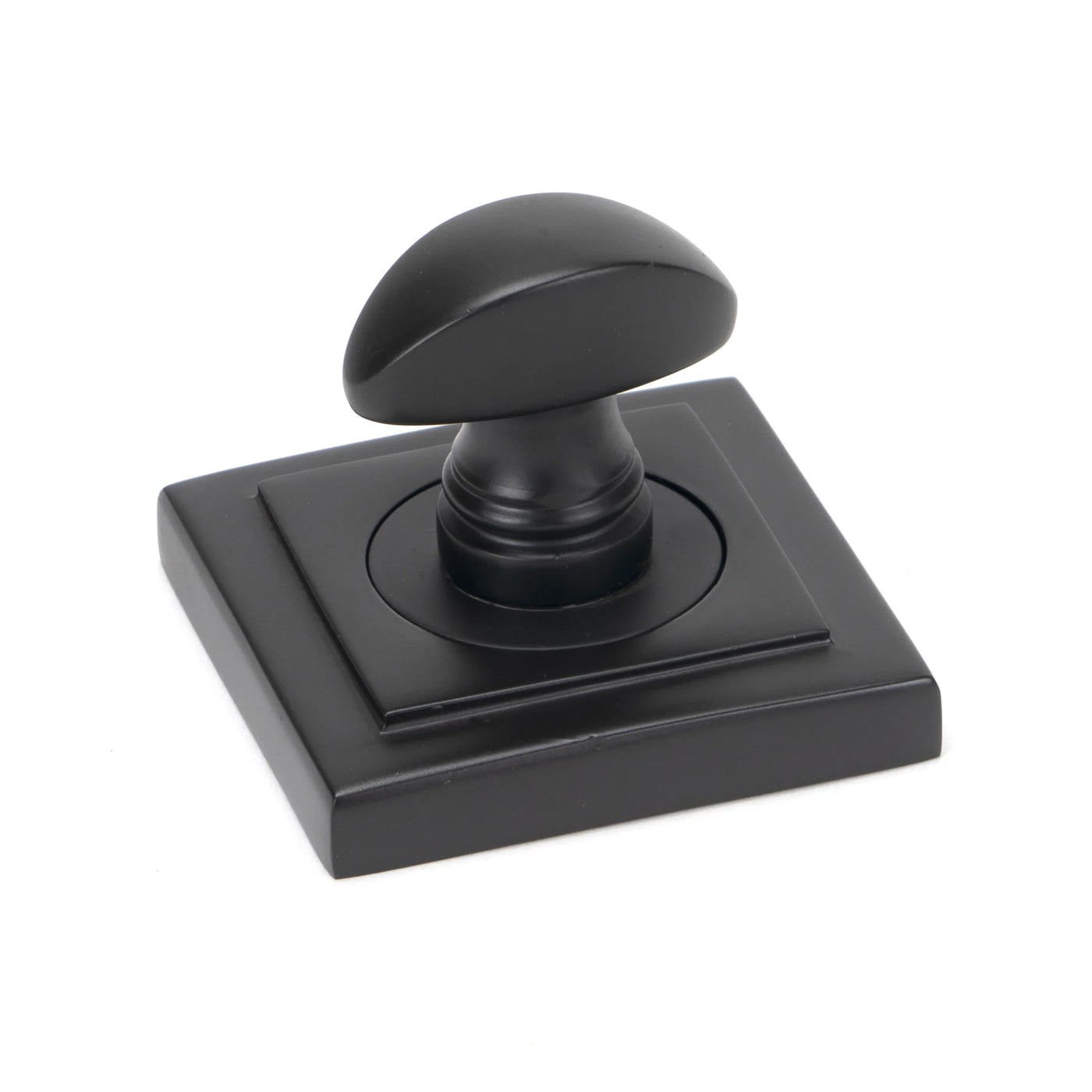 From The Anvil 46105 - Aged Bronze Round Thumbturn Set (Plain)