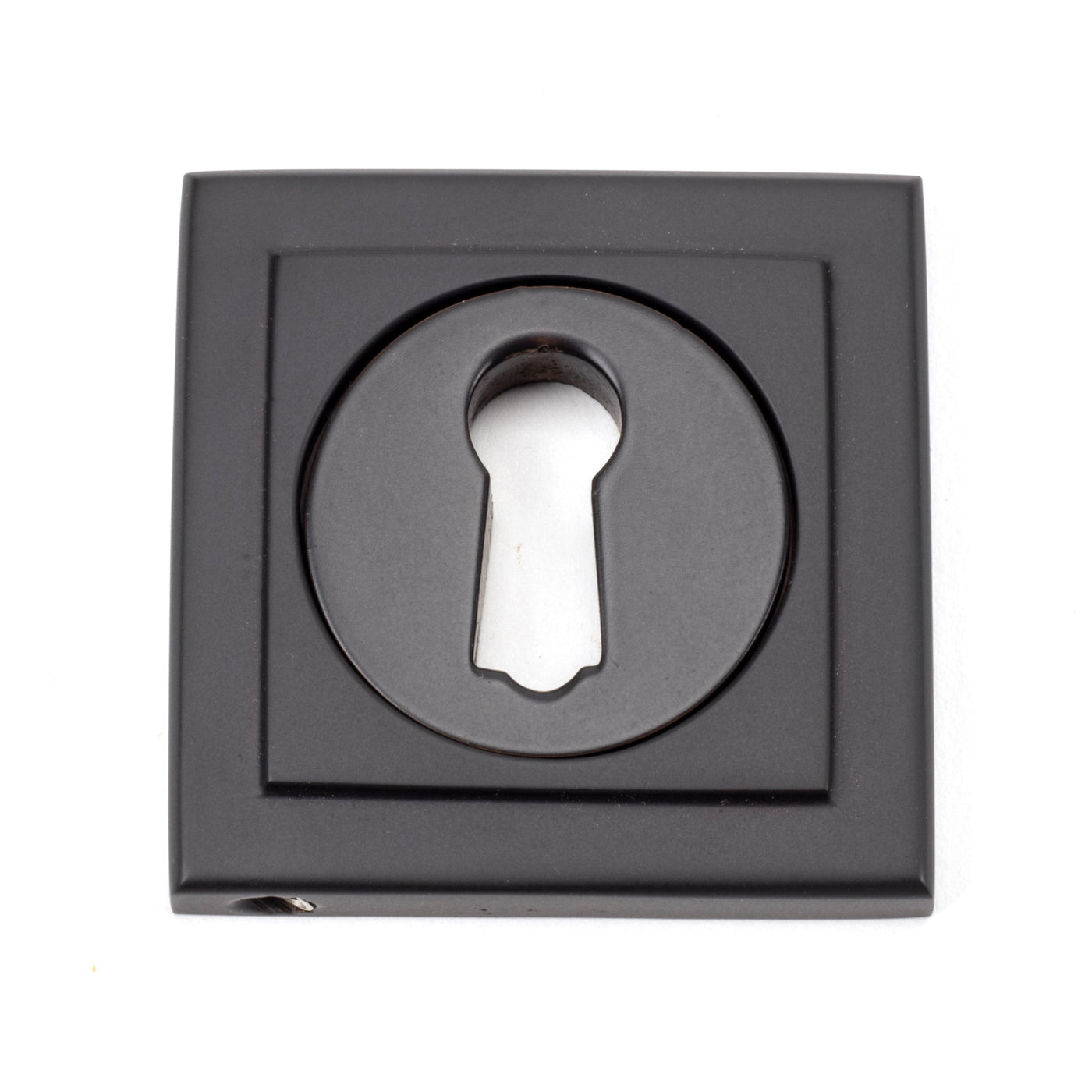 From The Anvil 46113 - Aged Bronze Round Escutcheon (Plain) #finish_aged-bronze