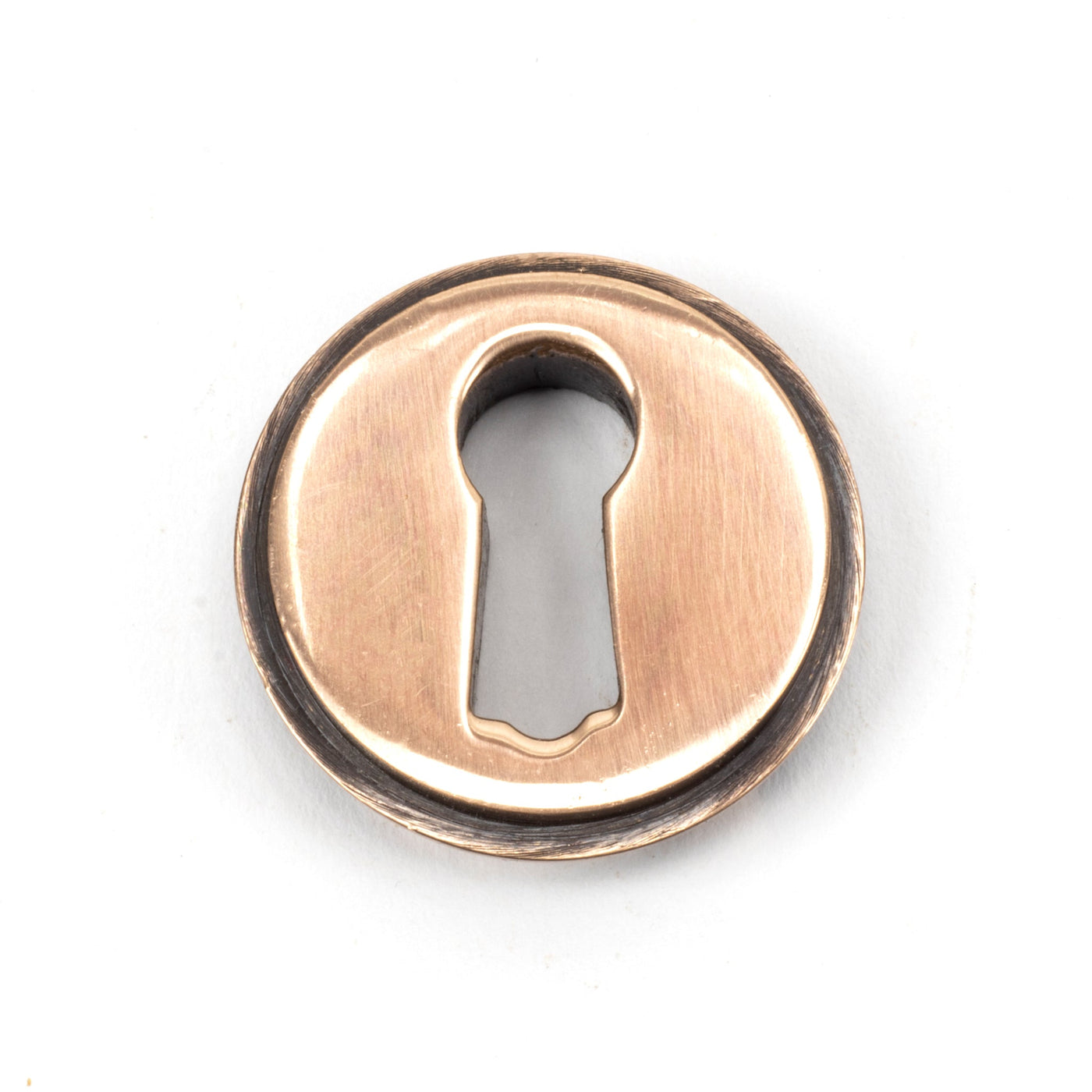 From The Anvil 45698 - Black Round Escutcheon (Square)