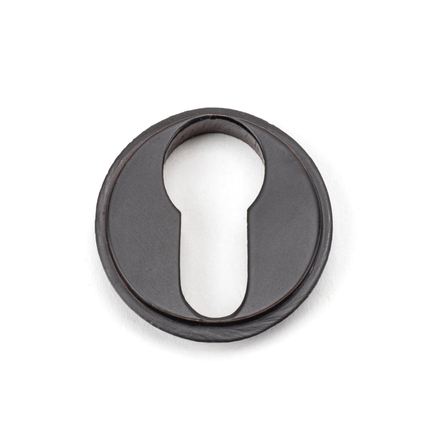 From The Anvil 49539 - Matt Black Round Escutcheon (Square)