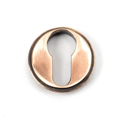 From The Anvil 46120 - Polished Bronze Round Escutcheon (Square)