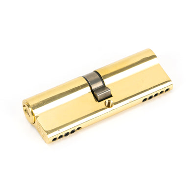 From The Anvil 46242 - Lacquered Brass 45/45 5pin Euro Cylinder #finish_lacquered-brass