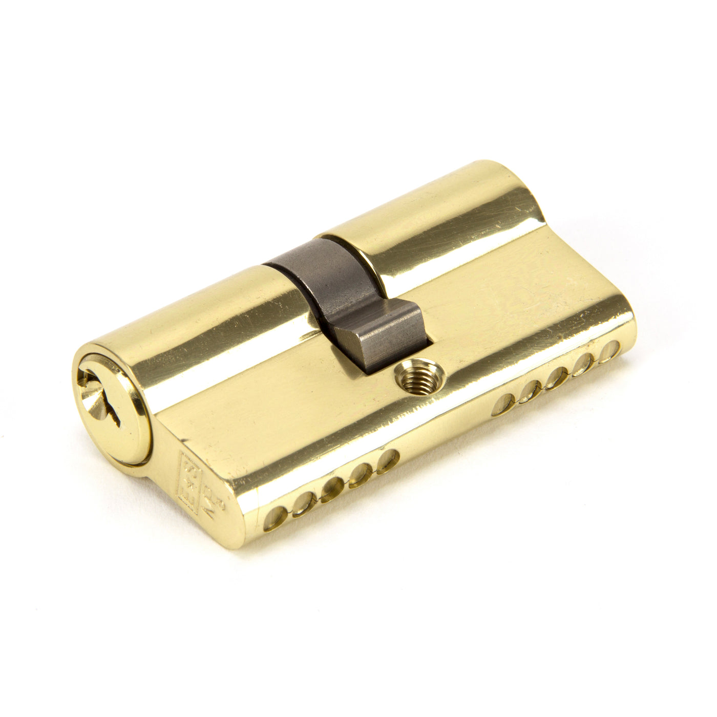 From The Anvil 46245 - Lacquered Brass 30/30 5pin Euro Cylinder KA #finish_lacquered-brass