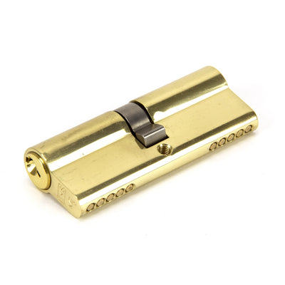 From The Anvil 46251 - Lacquered Brass 40/40 5pin Euro Cylinder KA #finish_lacquered-brass