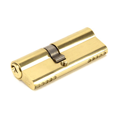 From The Anvil 46254 - Lacquered Brass 35/45 5pin Euro Cylinder KA #finish_lacquered-brass