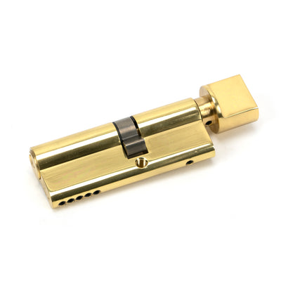 From The Anvil 46260 - Lacquered Brass 35T/45 5pin Euro Cylinder/Thumbturn #finish_lacquered-brass