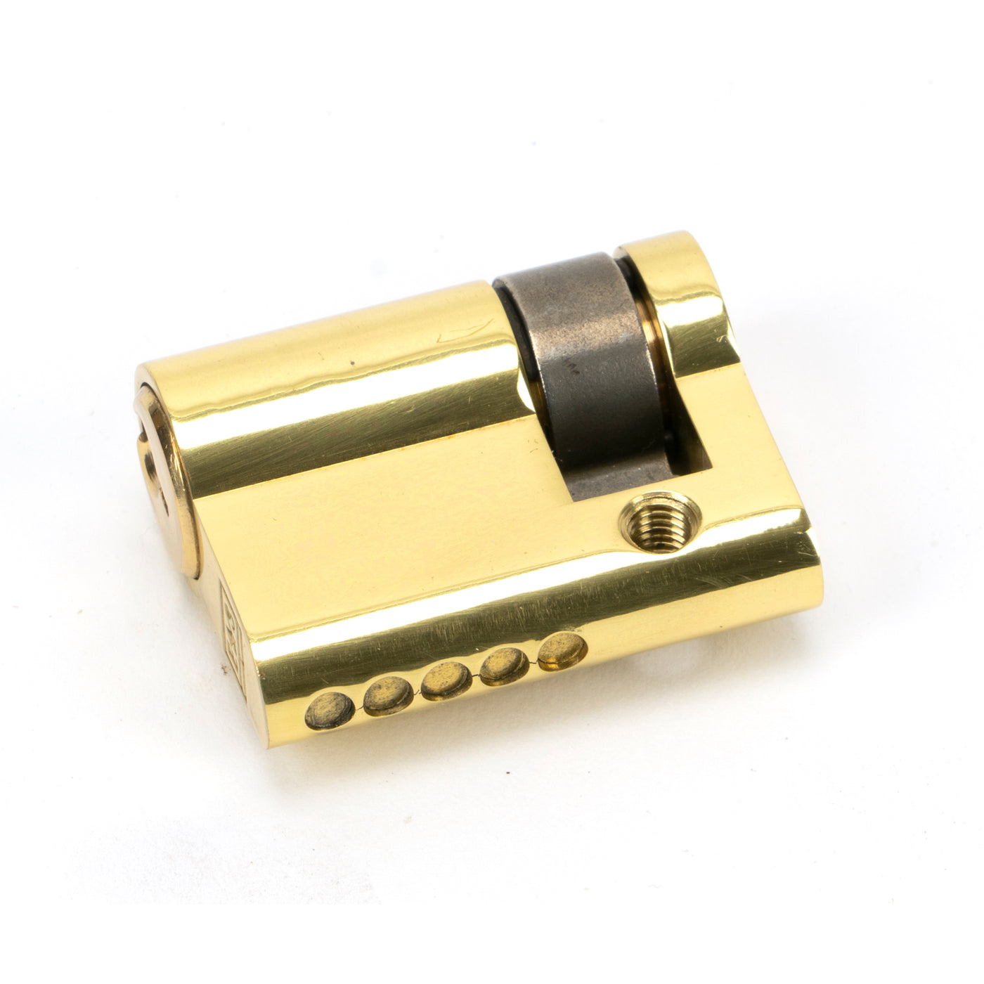 From The Anvil 46278 - Lacquered Brass 30/10 5pin Single Cylinder #finish_lacquered-brass