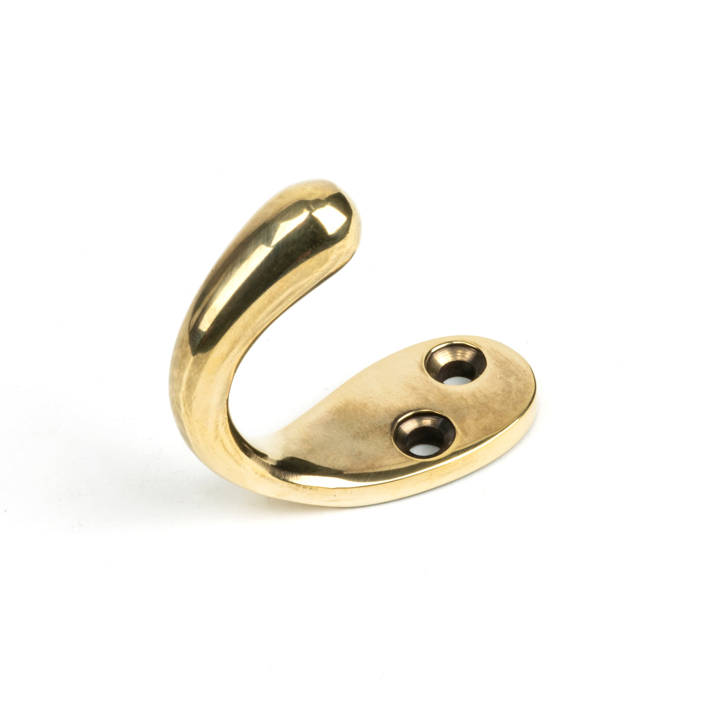 From The Anvil 46303 - Aged Brass Celtic Single Robe Hook  #finish_aged-brass