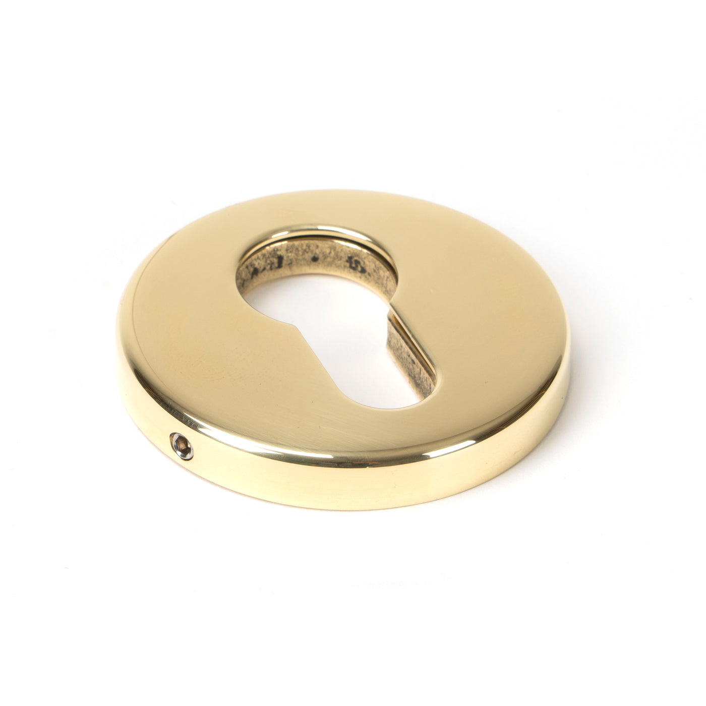 From The Anvil 46551 - Polished Brass 52mm Regency Concealed Escutcheon  #finish_polished-brass