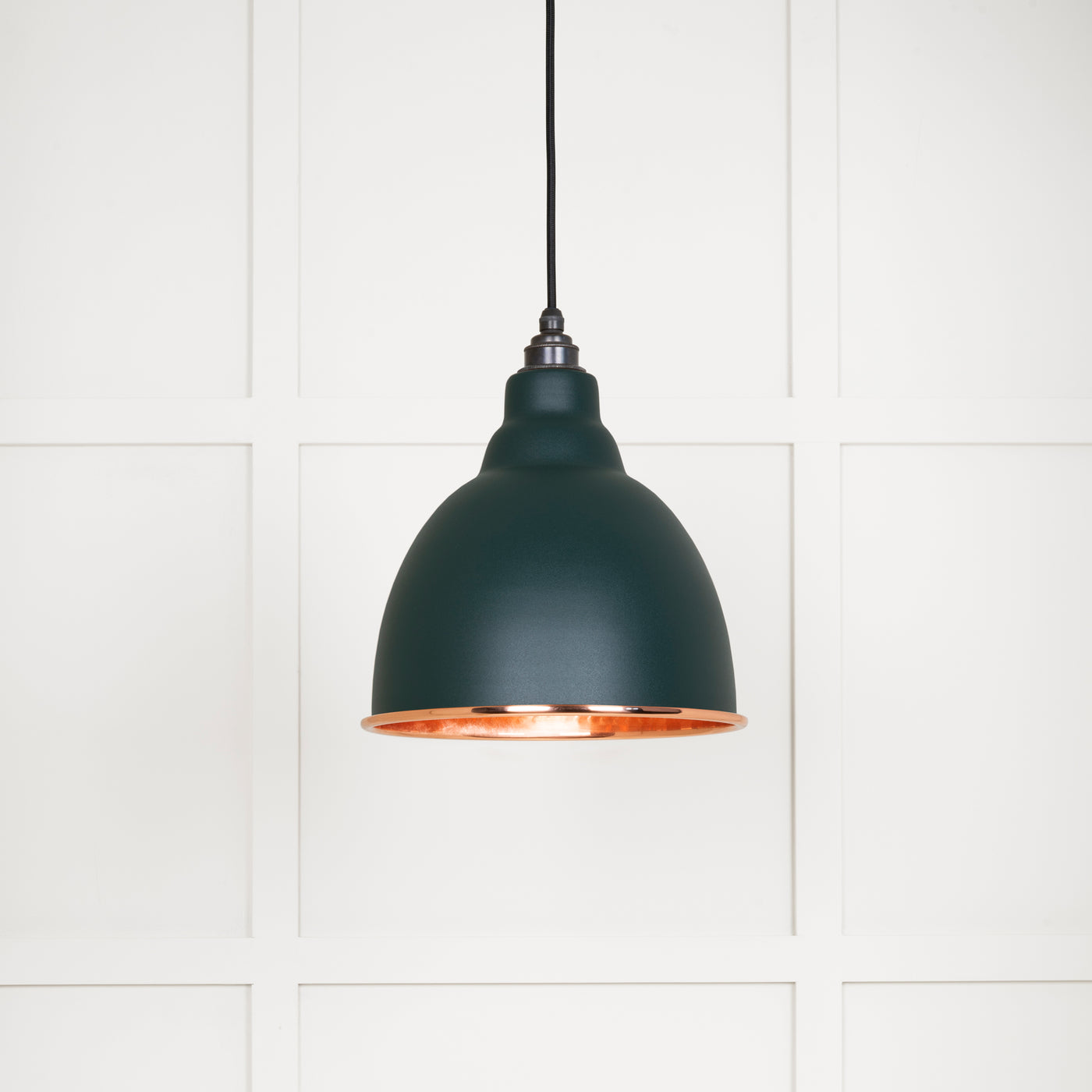 From The Anvil 49500DI - Hammered Copper Brindley Pendant in Dingle  #finish_dingle