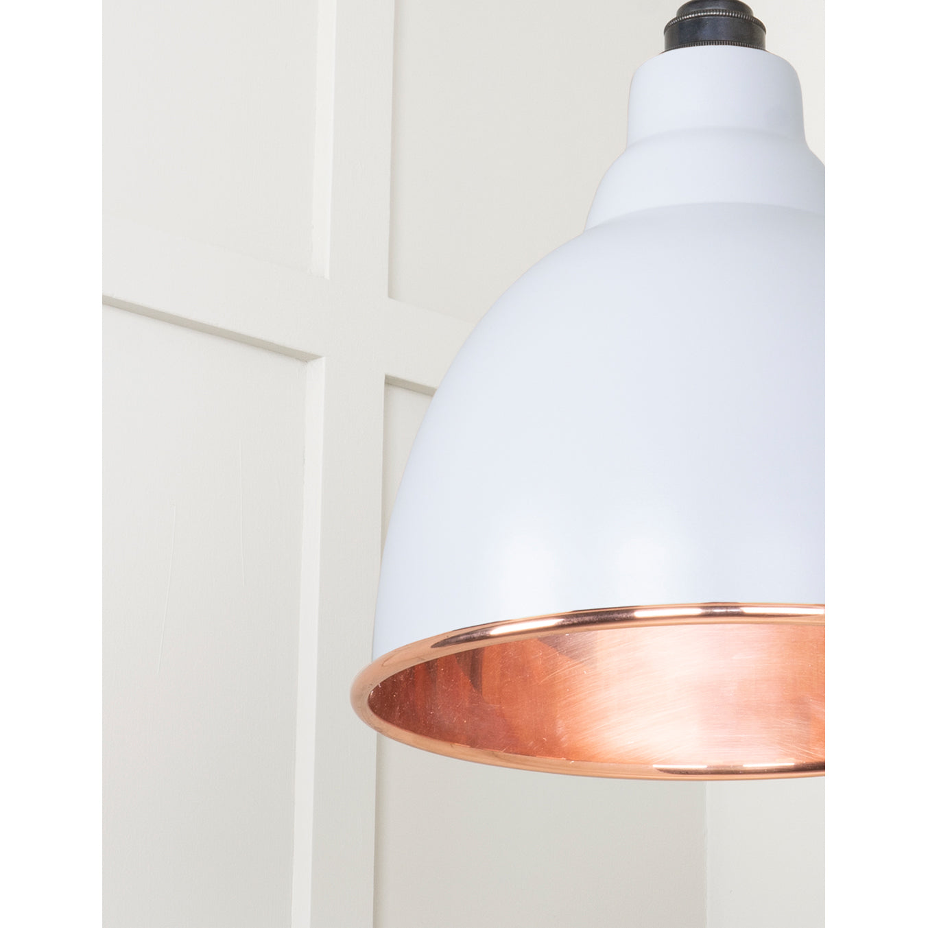 From The Anvil 49500SBI - Smooth Copper Brindley Pendant in Birch #finish_birch