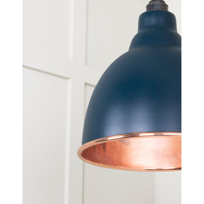 From The Anvil 49500SDU - Smooth Copper Brindley Pendant in Dusk #finish_dusk