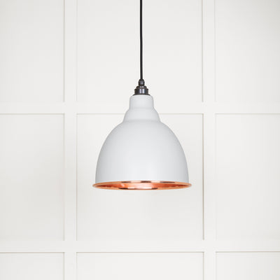 From The Anvil 49500SF - Smooth Copper Brindley Pendant in Flock  #finish_flock