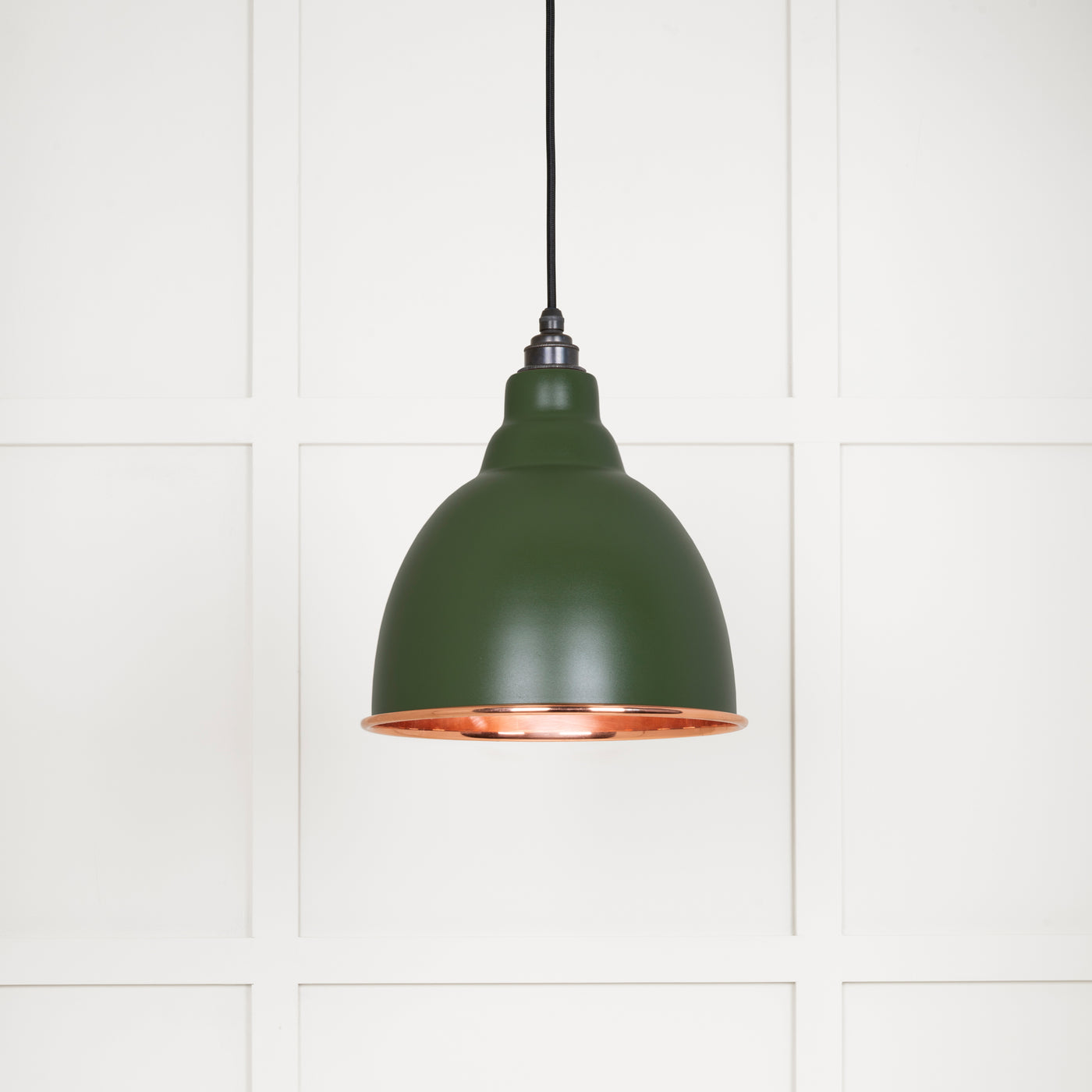 From The Anvil 49500SH - Smooth Copper Brindley Pendant in Heath  #finish_heath