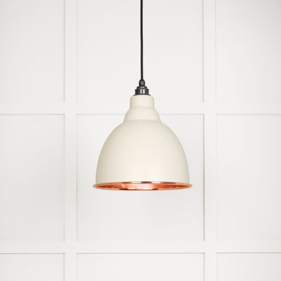 From The Anvil 49500STE - Smooth Copper Brindley Pendant in Teasel  #finish_teasel