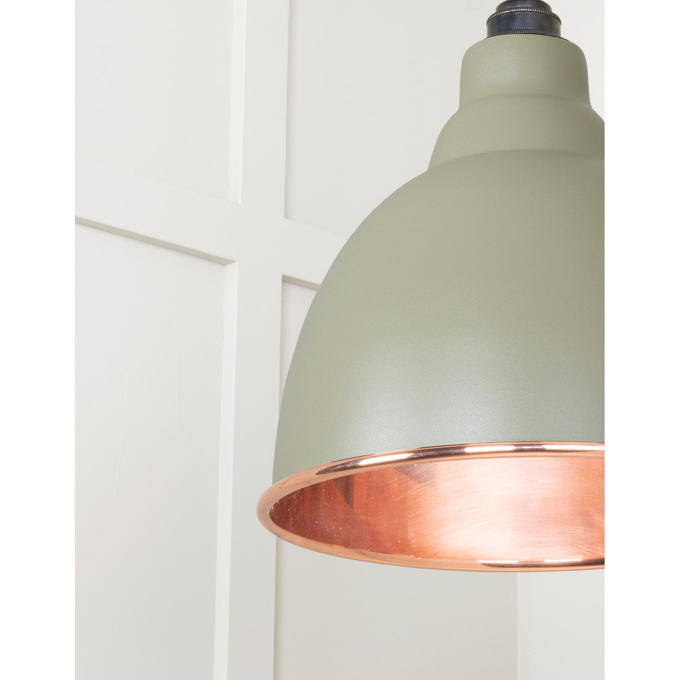 From The Anvil 49500STU - Smooth Copper Brindley Pendant in Tump #finish_tump