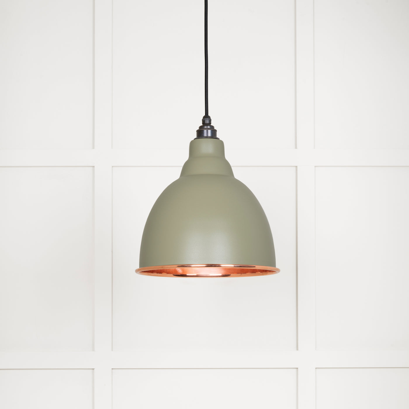 From The Anvil 49500STU - Smooth Copper Brindley Pendant in Tump  #finish_tump