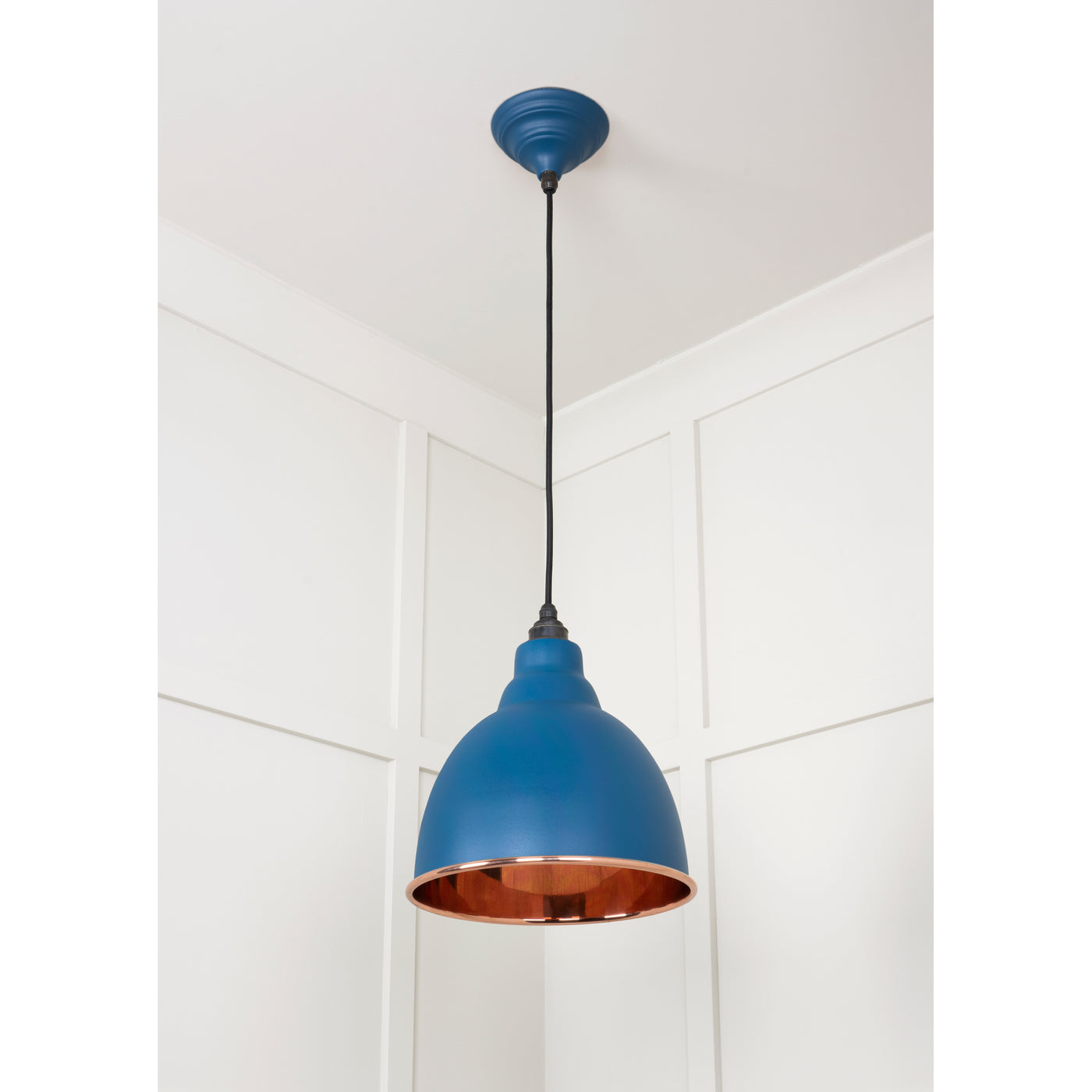 From The Anvil 49500SU - Smooth Copper Brindley Pendant in Upstream #finish_upstream