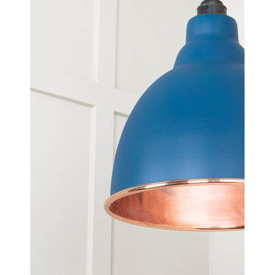 From The Anvil 49500SU - Smooth Copper Brindley Pendant in Upstream #finish_upstream