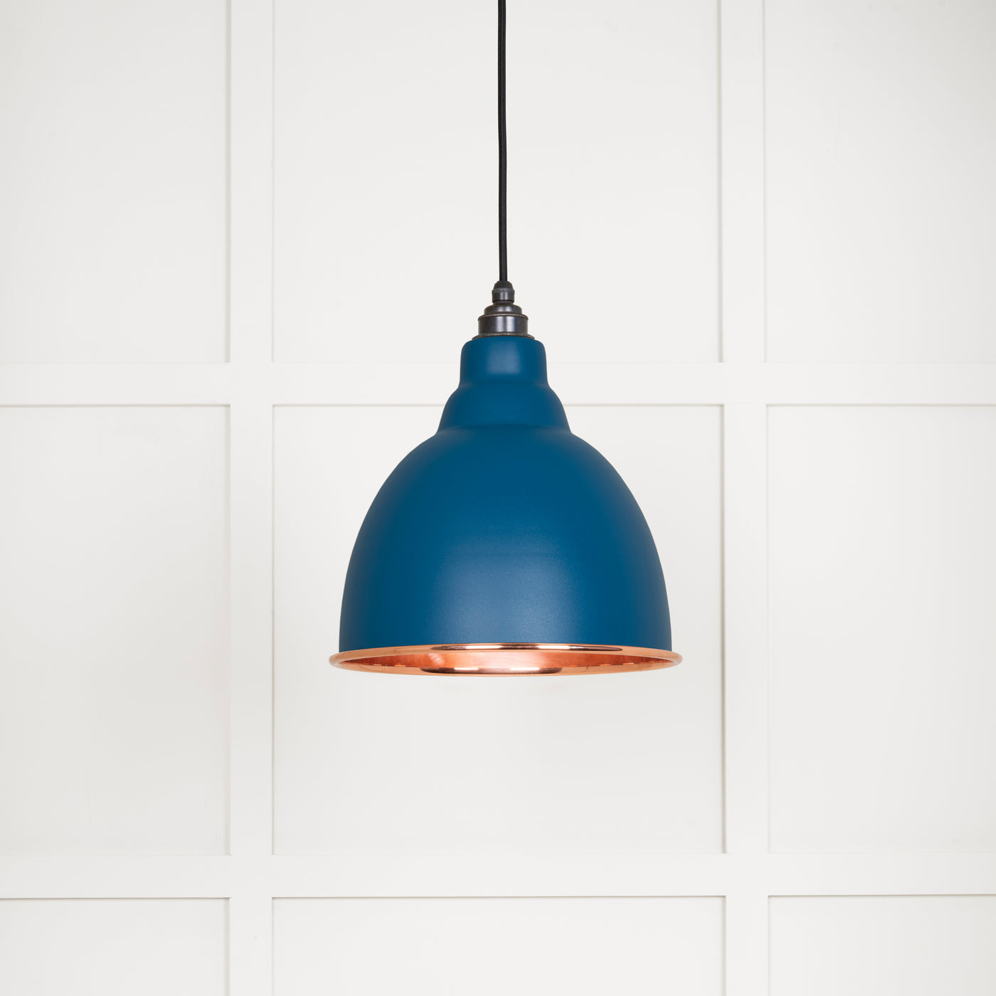 From The Anvil 49500SU - Smooth Copper Brindley Pendant in Upstream  #finish_upstream