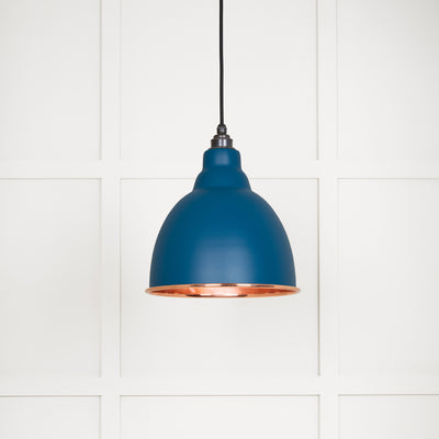 From The Anvil 49500SU - Smooth Copper Brindley Pendant in Upstream  #finish_upstream