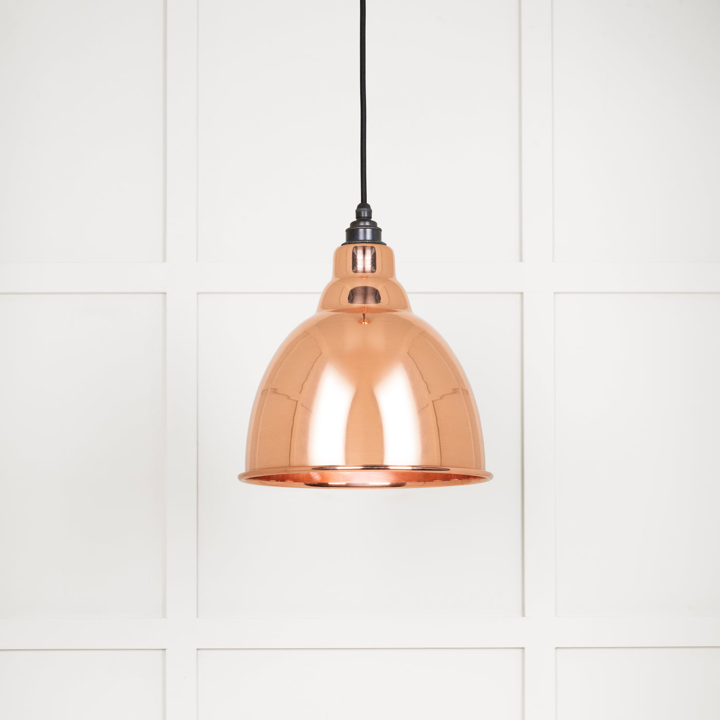 From The Anvil 49500S - Smooth Copper Brindley Pendant  #finish_smooth-copper