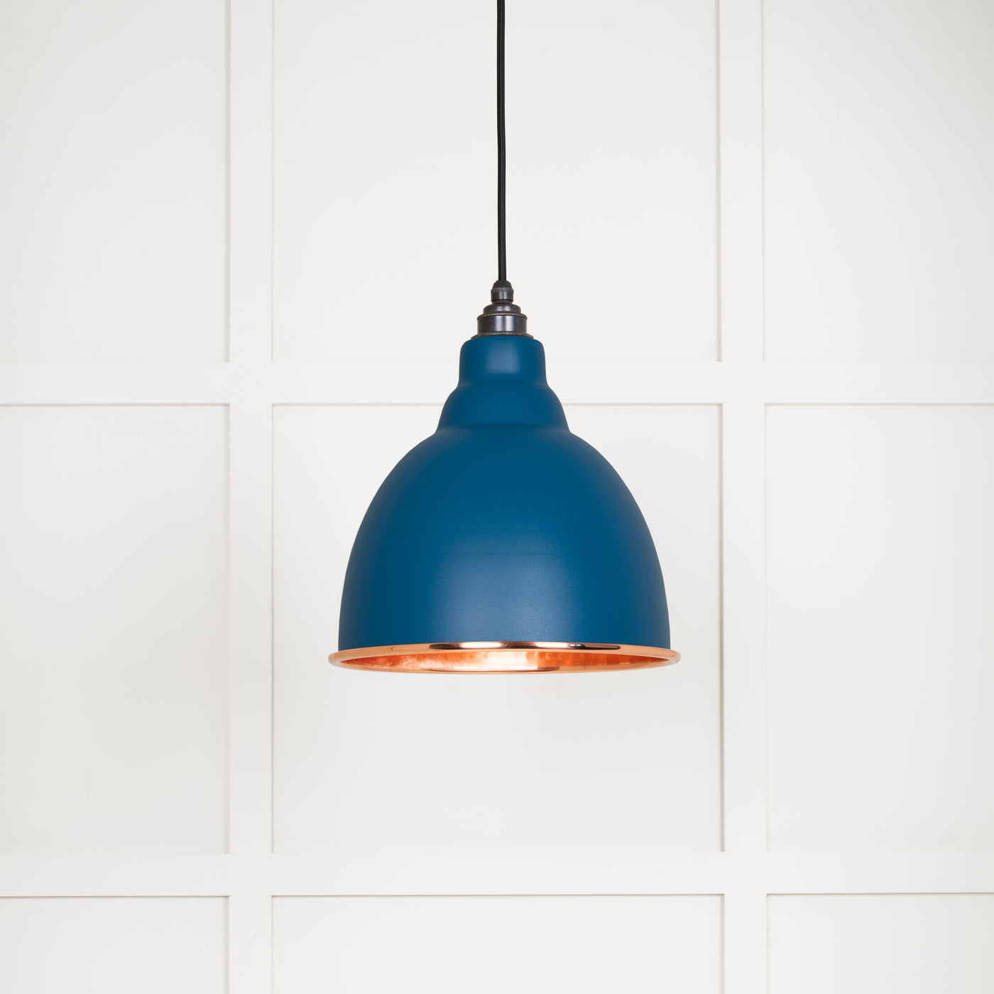 From The Anvil 49500U - Hammered Copper Brindley Pendant in Upstream  #finish_upstream