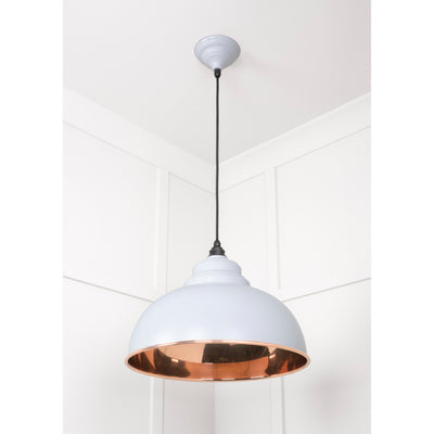 From The Anvil 49501SBI - Smooth Copper Harborne Pendant in Birch #finish_birch