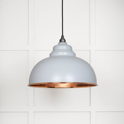 From The Anvil 49501SBI - Smooth Copper Harborne Pendant in Birch  #finish_birch