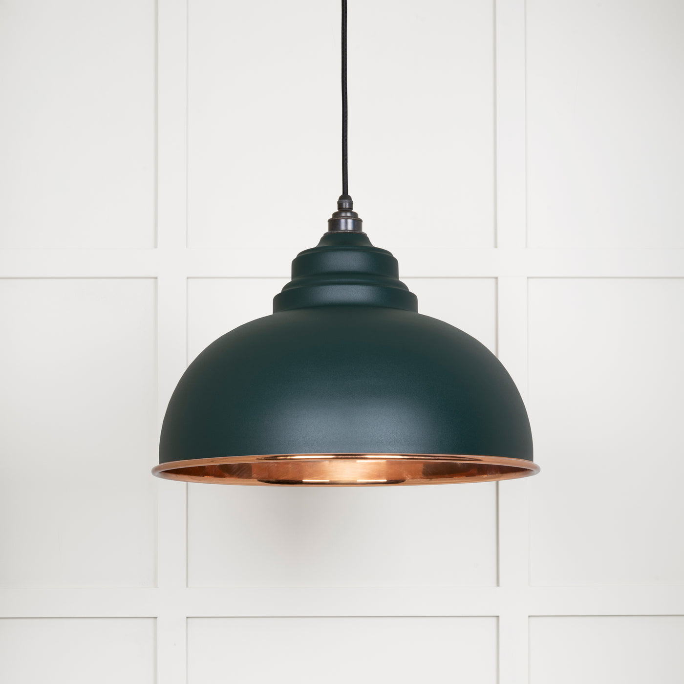 From The Anvil 49501SDI - Smooth Copper Harborne Pendant in Dingle  #finish_dingle